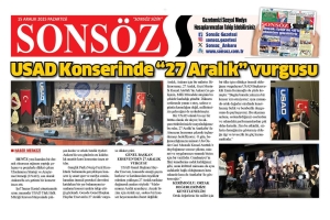 USAD Konserinde “27 Aralık” Vurgusu