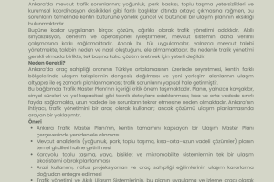 USAD’dan Ankara Trafiği İçin Statejik Uyarı