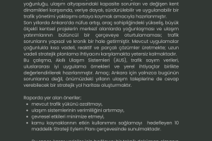 USAD’dan Ankara Trafiği İçin Statejik Uyarı