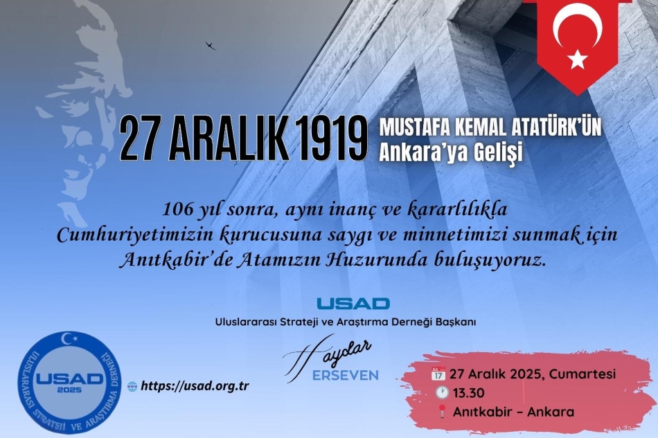 USAD'IN ANITKABİR ZİYARETİ